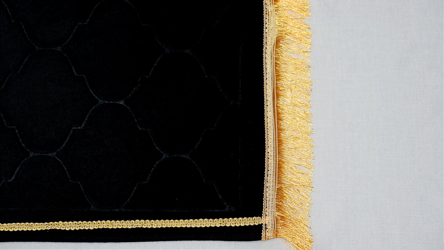 The Plush Prayer Mat - Midnight Serenity