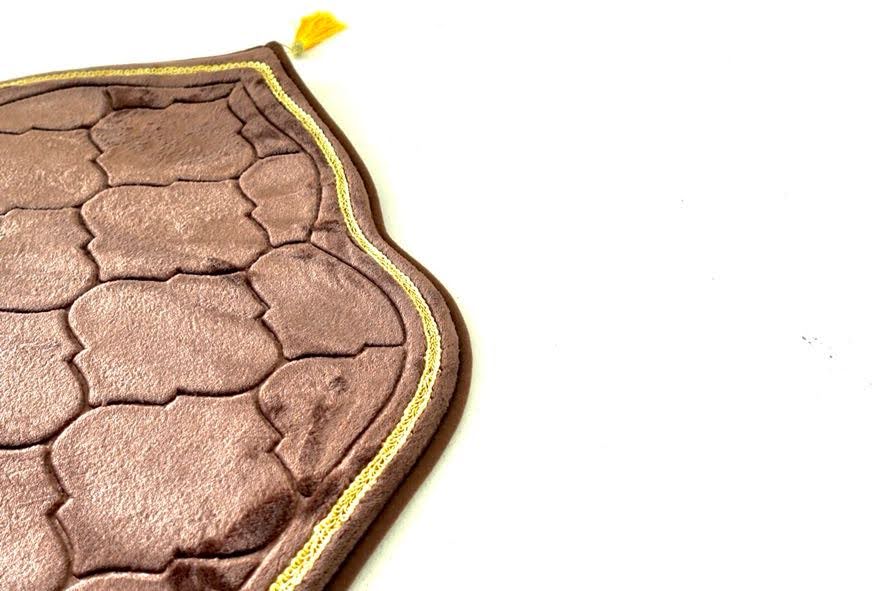 The Plush Prayer Mat - Hazel Mocha