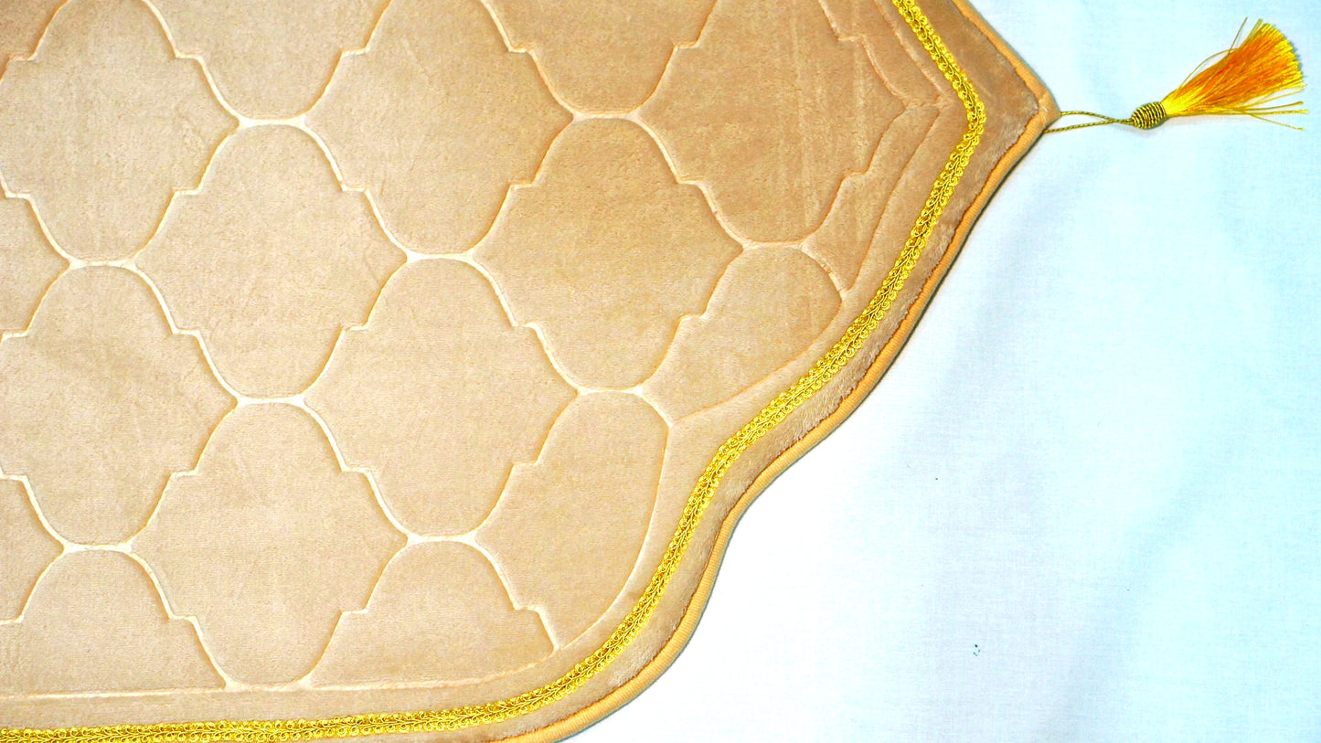 The Plush Prayer Mat - Sunset Blush