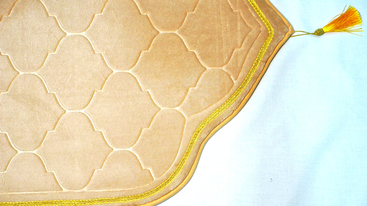 The Plush Prayer Mat - Sunset Blush