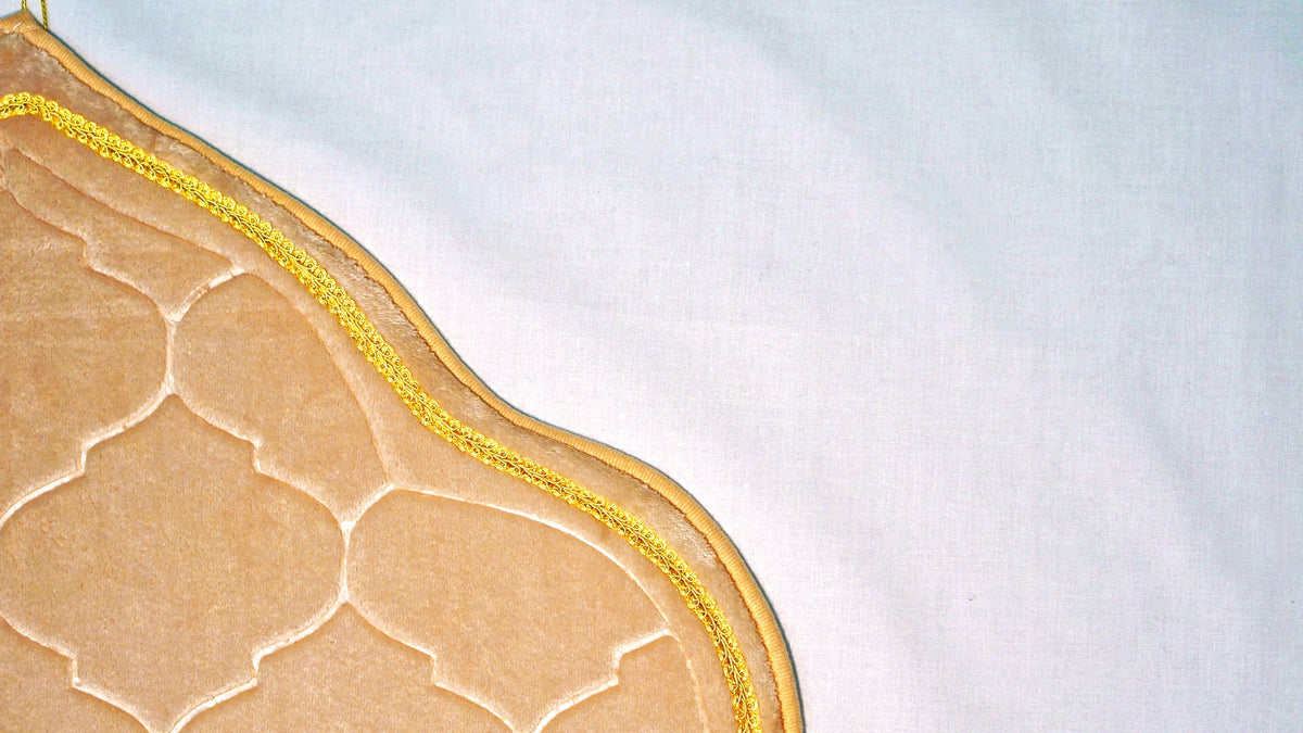 The Plush Prayer Mat - Sunset Blush