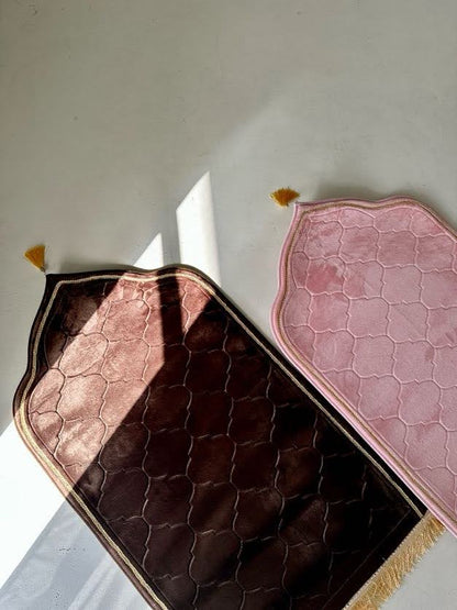 The Plush Prayer Mat - Hazel Mocha