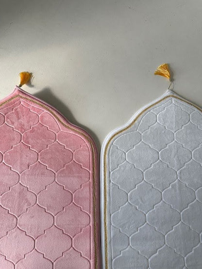 The Plush Prayer Mat - Rose Blush