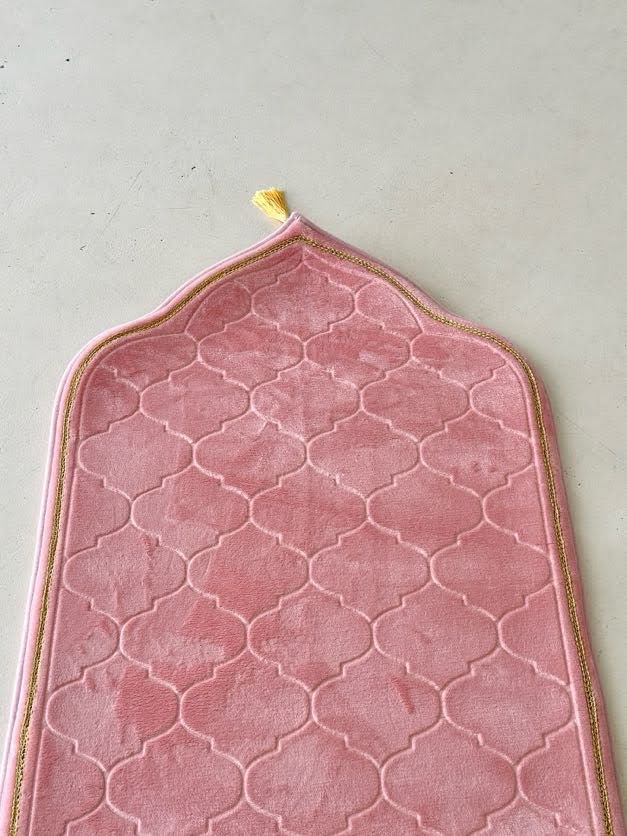 The Plush Prayer Mat - Rose Blush
