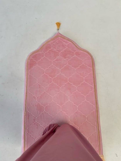 The Plush Prayer Mat - Rose Blush