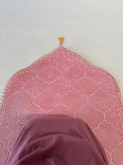 The Plush Prayer Mat - Rose Blush
